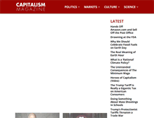 Tablet Screenshot of capitalismmagazine.com